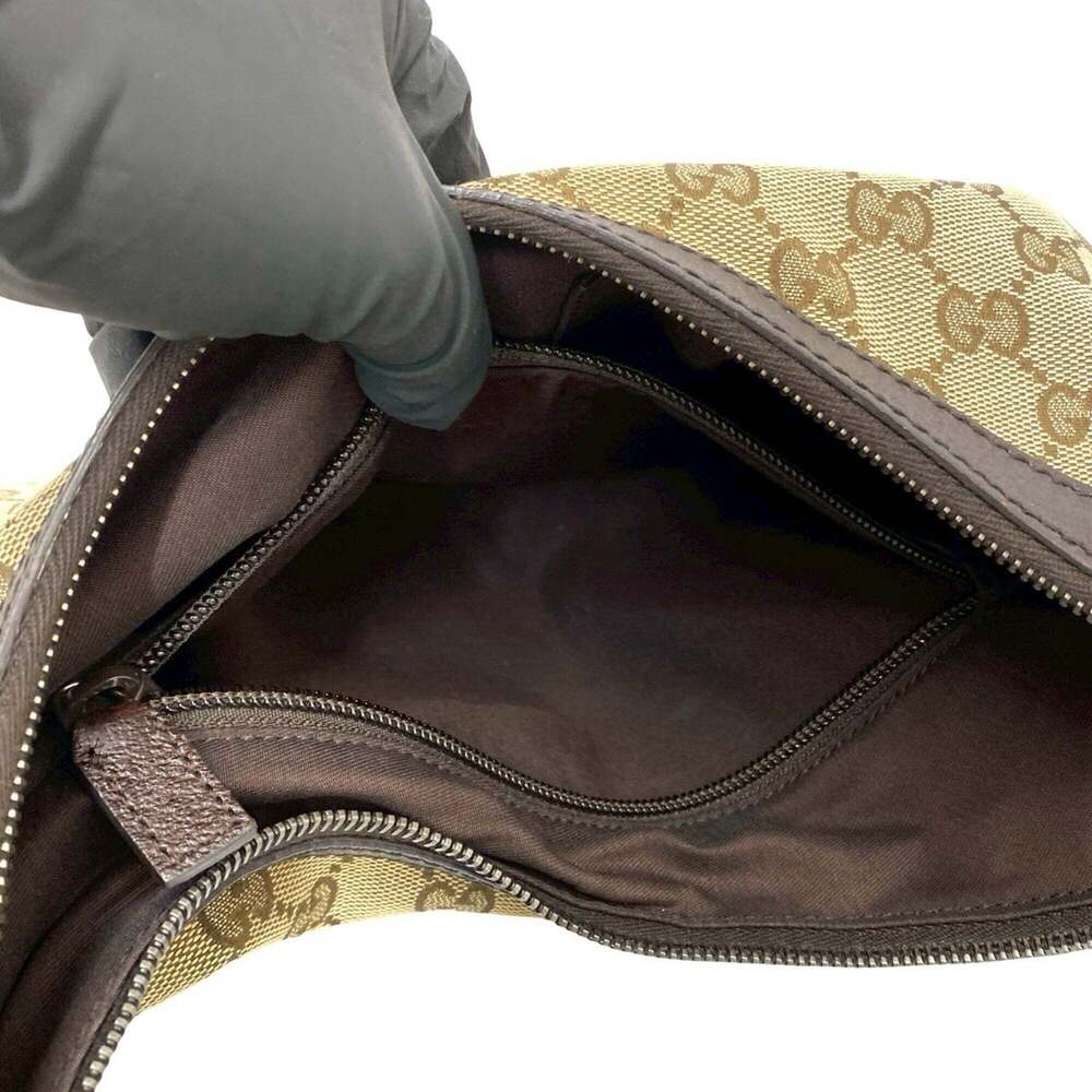 GUCCI Brown Leather Shoulder Bag - Picture 10 of 10